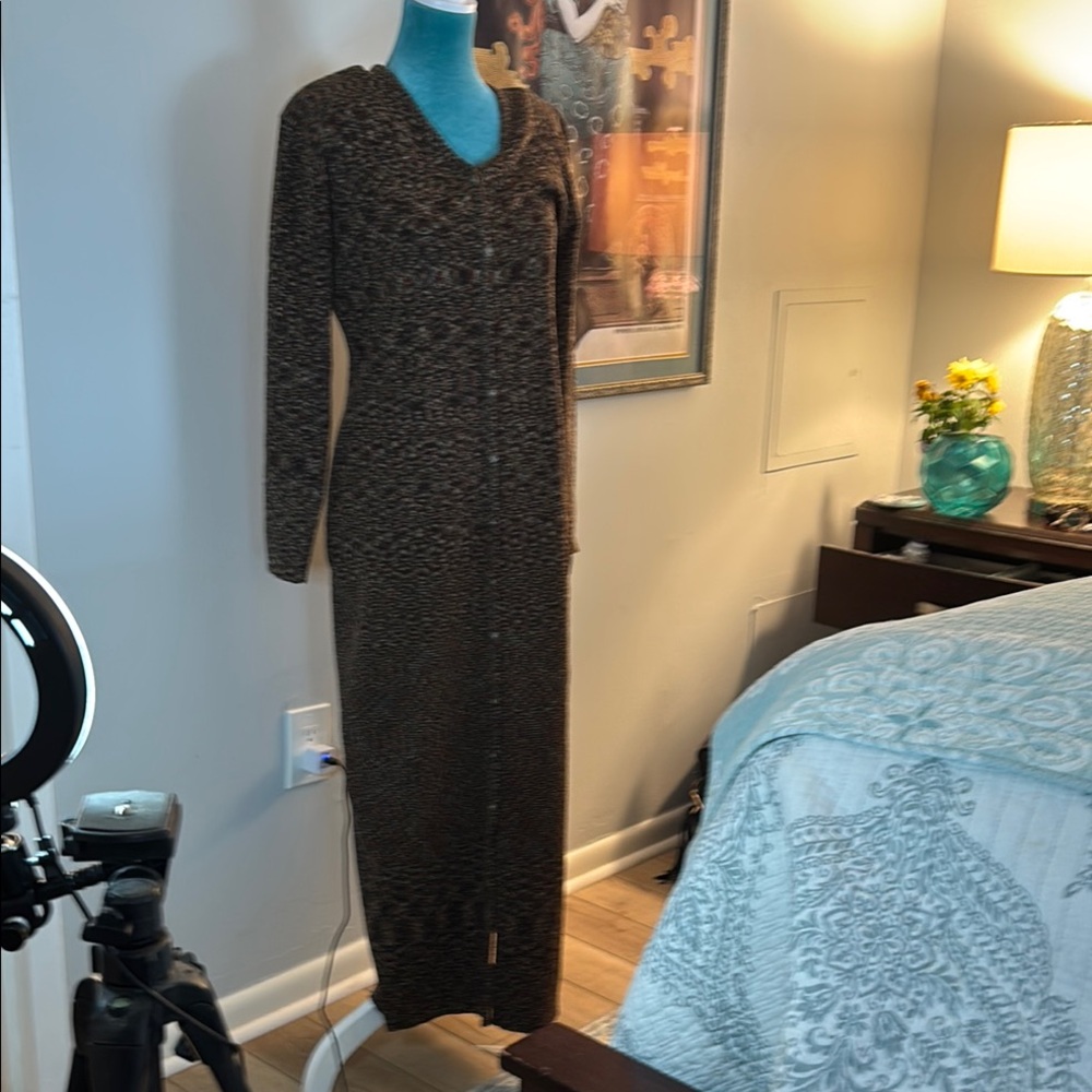 Maxi sweater dress